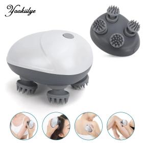 Masseur électrique sans fil en Silicone 4 nœuds de massage