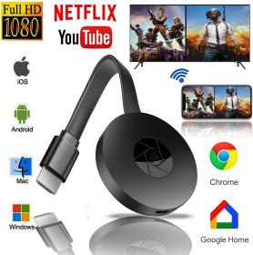 chromecast 4K WiFi Wireless Display Dongle TV Stick TV Stick Media Video Streamer HD