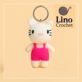 🩷🐱 القط الكروشيه من Lino Crochet — رمز اللطافة والدفء في كل غرزة