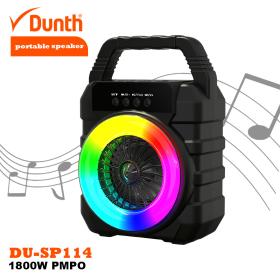 مكبر صوت عالي الجودة مع مضخم صوت بقوة 1800 واط ومقبض من DUNTH DU-SP114 🔊🎉