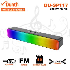 مكبر صوت بلوتوث عالي الجودة مع مضخم صوت بقوة 2200 واط من DUNTH DU-SP117 🔊🌈